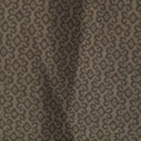 Zylos Mens Funky Print Grey Button Down Dress Shirt Medium 15-15 1/2 - Picture 7 of 7